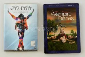 2 DVD (The Vampire Diaries Első évad, This is it) magyar felirattal is,