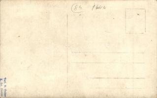 Serbian soldier with gun in Zemun, Verl. R. Gatter photo