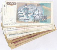 15db-os vegyes magyar forint és jugoszláv dinár tétel T:III,III-