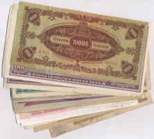 25db-os vegyes magyar pengő és forint, illetve külföldi bankjegy és szükségpénz tétel T:III,III-