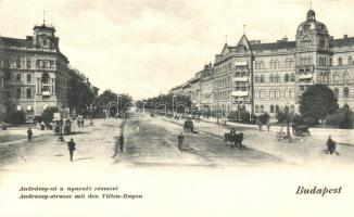 Budapest VI. Andrássy út a nyaraló résszel (EB)