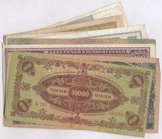 25db-os vegyes magyar pengő és forint, illetve külföldi bankjegy és szükségpénz tétel T:III,III-