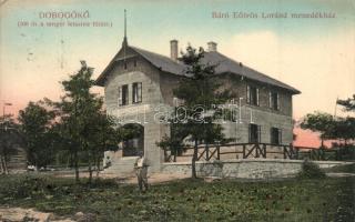 Dobogókő, báró Eötvös Loránd menedékház, Magyar Turista Egyesület kiadása, 'Báró Eötvös Loránd Menedékház' So. Stpl. (EK)