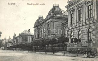 Sopron, Törvényszéki palota, Monsberger Gottfried kiadása (EK)