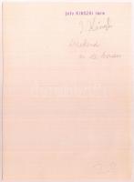 cca 1933 Kinszki Imre (1901-1945): Weekend an der Donau, aláírt, pecséttel jelzett vintage fotóművés...