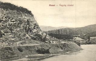 Huszt, Chust; Nagyág részlet / riverside detail (EK)
