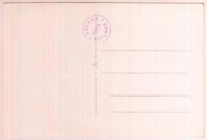 cca 1941 Dr. Csörgeő Tibor (1896-1968): Öröm és bánat, vintage fotó Szentpál Olga hagyatékából, a ké...