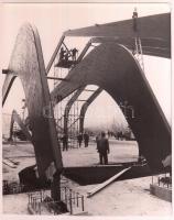 cca 1970 Balatoni fényképek (Tihany, Balatonboglár, Szántód, Balatonfüred, Balatonszemes), 10 db vin...