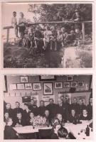 cca 1960 Tiszavölgyi József (1909-?) 13 db vintage fotója különféle témákról, hat pecséttel jelzett, 9x14 cm és 18x24 cm között