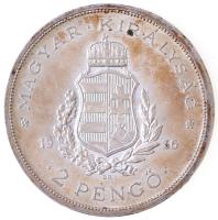 1936. 2P Ag "Liszt" T:1-,2 patina, ph. Adamo P7.3