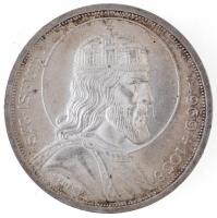 1938. 5P Ag "Szent István" T:1-,2 patina
Adamo P8.1