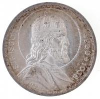 1938. 5P Ag "Szent István" T:1-,2 patina, ph.
Adamo P8.1