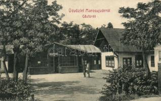 Marosújvár, Ocna Mures; Gőzfürdő, W. L. 1602. / steam bath, spa (fa)
