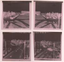 cca 1960 Budapest, Vasúti kereszteződés a Hungária körútnál, 13 db szabadon felhasználható vintage negatív Kotnyek Antal (1921-1990) fotóriporter hagyatékából, 6x6 cm