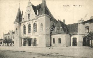 Kassa, Kosice; Pályaudvar, vasútállomás / railway station (EK)