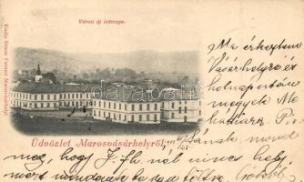 Marosvásárhely, Targu Mures; Városi új laktanya, kiadja Simon Ferencz / military barracks  (EB)