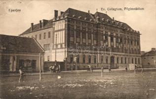 Eperjes, Presov; Ev. kollégium, főgimnázium, Földes Samu kiadása / college, grammar school (EK)