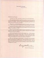 cca 1956-1962 2 db '56-os magyaroknak írt levél, amerikai állampolgárrá válásuk alkalmából, Dwi...