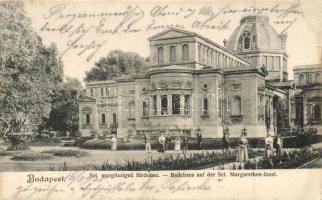 Budapest XIII. Margitszigeti fürdőház (vágott / cut)