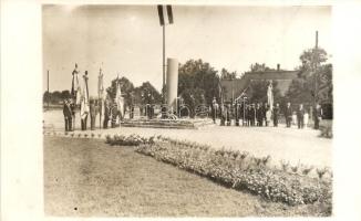 Szombathely, Országzászló avatás, ünnepség, Háber H. photo