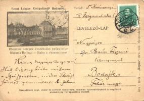 Budapest II. Szent Lukács Gyógyfürdő, Repka kiadása, TCV card (15 cm x 10,5 cm) (non PC) (EK)