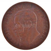 Olaszország 1866M 10c "II. Viktor Emánuel" T:2 
Italy 1866M 10 Centesimi "Vittorio E...