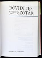 Gyurgyák János: Rövidítésszótár. Bp., 2005, Osiris. Kiadói papírkötés. Újszerű állapotban