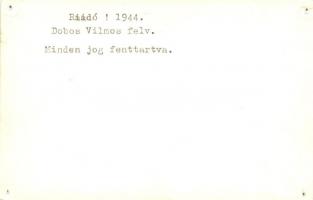 1944 Győr, második világháborús riadó, menekülés a városból, lovasszekér, automobil, WWII, Dobos Vil...