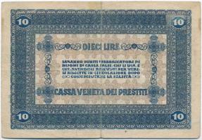 Olaszország / Velence / Osztrák-magyar megszállás 1918. 10L T:III,III-
Italy / Venice / Austro-Hung...