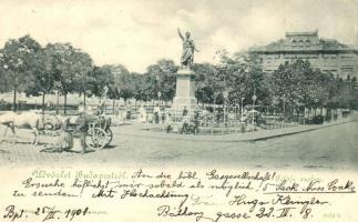 Budapest V. Petőfi szobor  (EB)