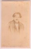 cca 1861 Fessler és Steindorff berlini műtermében készült vizitkátya méretű fénykép, 9,5x6 cm