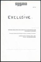 1997 Diana hercegnő Christie's árverésmegnyitón, sajtófotó, hátulján feliratozva, 16,5×25 cm