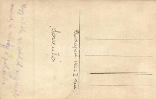 1922 Budapest VI. Teréz körút 19., Sorrentó Nagy Kávéház és Étterem, italozó társaság, pincérek, bel...