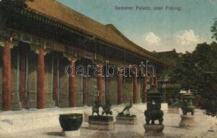 Beijing, Peking; Summer Palace, statues (fa)