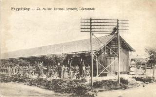 Budapest XXII. Nagytétény, Katonai Lövölde lőcsarnok, kiadja Weigand István (b)