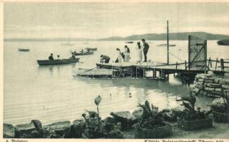 Balatonfüred, kilátás Tihany felé (EK)