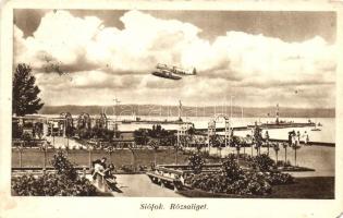 Siófok, Rózsaliget, hidroplán (b)