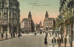 Budapest V. Klotild paloták, takarékpénztár (ragasztónyom / glue mark)