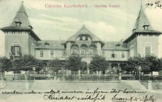 Keszthely, Hullám szálló, Sujánszky József kiadása (EK)