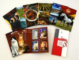 7 db különféle tematikus díszberakó tokkal + Telefonkártya katalógus 3.