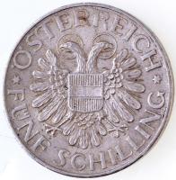 Ausztria 1935. 5Sch Ag "Madonna - Magna Mater Austriae" T:2  Austria 1935. 5 Schilling Ag "Madonna - Magna Mater Austriae" C:XF Krause KM#2853