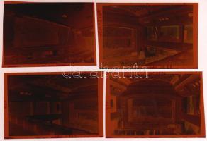 1973 Budapest, Szikra mozi külső-belső felvételei, amelyek a felújításáról készültek, 19 db szabadon felhasználható vintage negatív, 6x9 cm