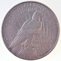 Amerikai Egyesült Államok 1922. 1$ Ag Peace T:2 ph. USA 1922. 1 Dollar Ag Peace C:XF edge error