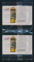 1991 2 db "Telefonrongálás" telefonkártya, bontatlan csomagolásban