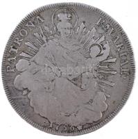 Német Államok / Bajorország 1756. Tallér Ag "III. Miksa" (27,73g) T:3 patina, karc German States / Bavaria 1756. Thaler Ag "Maximilian III" (27,73g) C:F patina, scratch  Krause KM#500.2