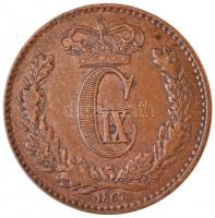 Dánia 1867. 1s Br T:2
Denmark 1867. 1 Skilling Br C:XF