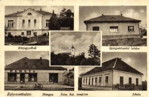 Zalaszentbalázs, Körjegyzőlak, Igazgatótanító lakása, iskola, Hangya