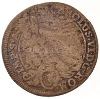 Csehország / Történelmi tartomány 1717. 1kr Ag (0,84g) + 3kr Ag "VI. Károly" (1,37g) T:2,2-,3 Bohemia 1717. 1 Kreuzer Ag (0,84g) + 3 Kreuzer Ag "Charles VI" (1,37g) C:XF,VF,F