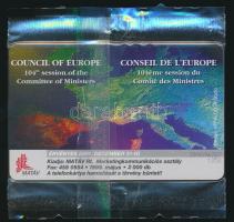 1999 "Európa Tanács" motívumos telefonkártya bontatlan csomagolásban