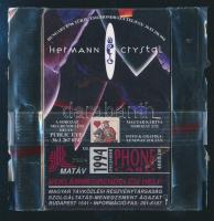 1994 "Hermann Crystal" motívumos telefonkártya bontatlan csomagolásban